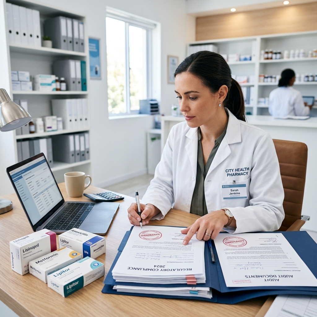 Qué inspectores revisan en una visita de control de farmacias